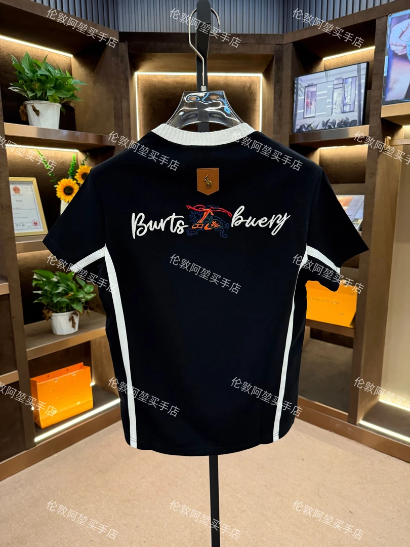 男士夏季新款轻奢休闲百搭修身时尚半袖K839
