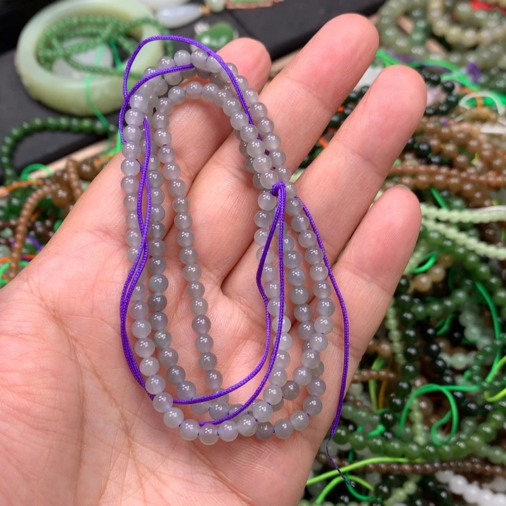 和田玉未镶嵌手链5