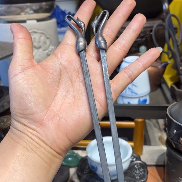蜜安罐瓷香炉锡茶则