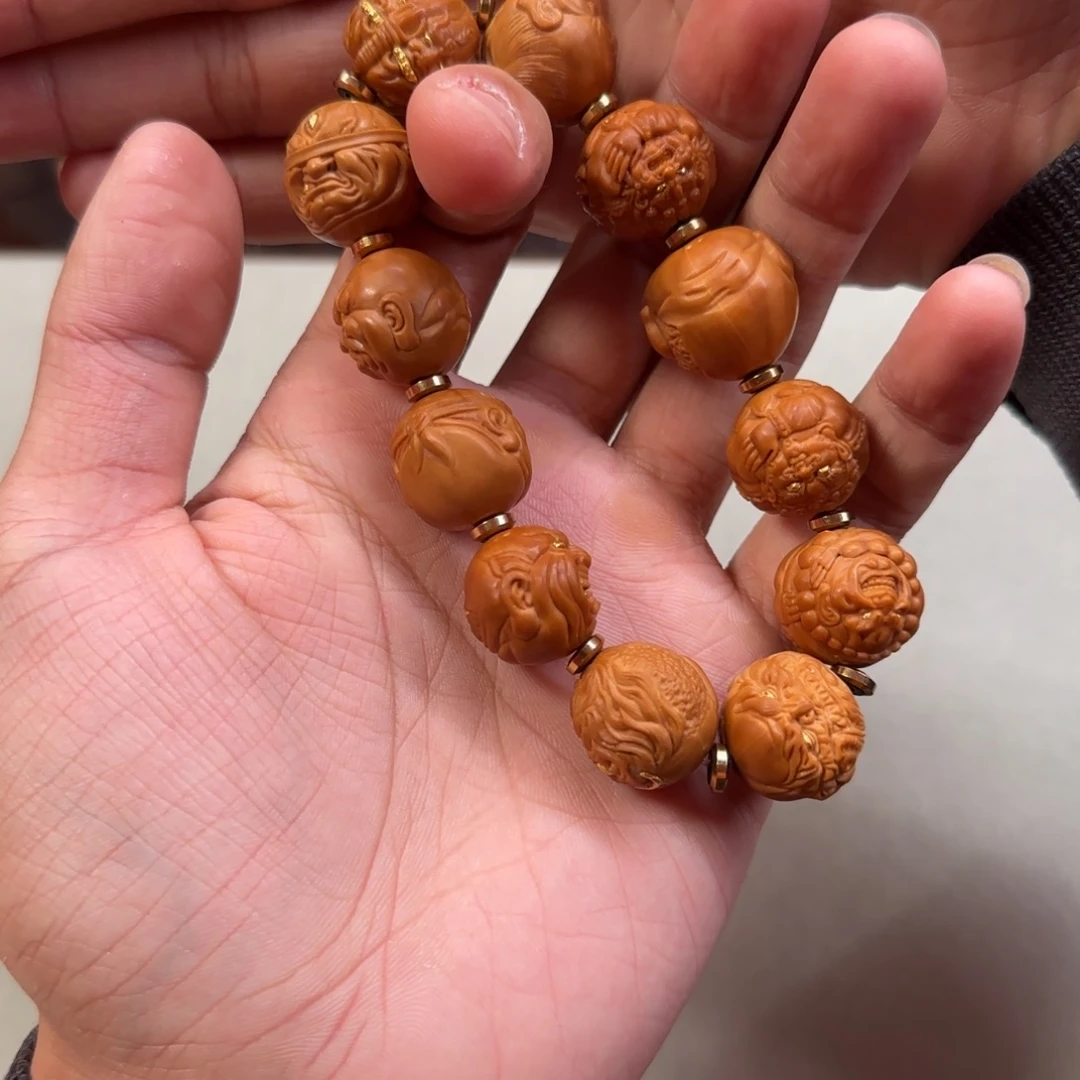 猴头核桃手串猴头恶僧手串