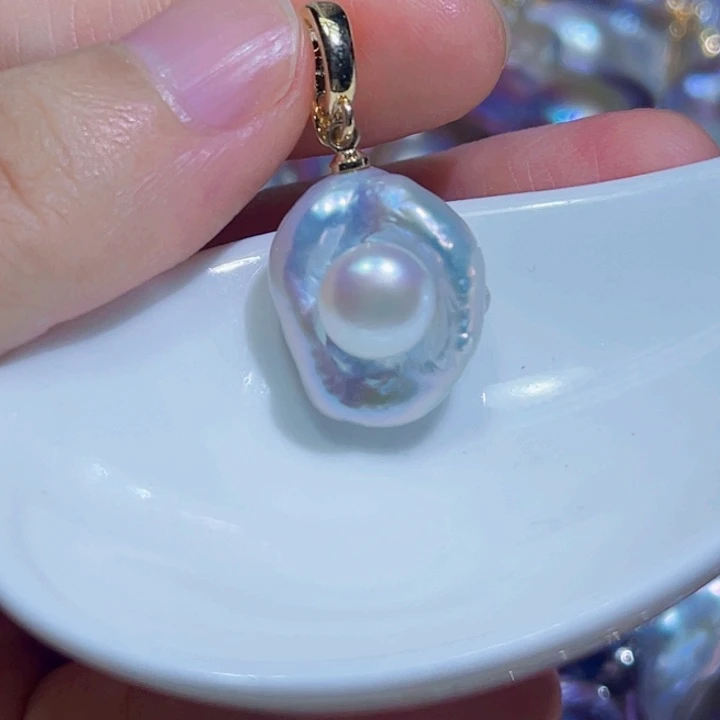 未镶嵌颈饰淡水珍珠