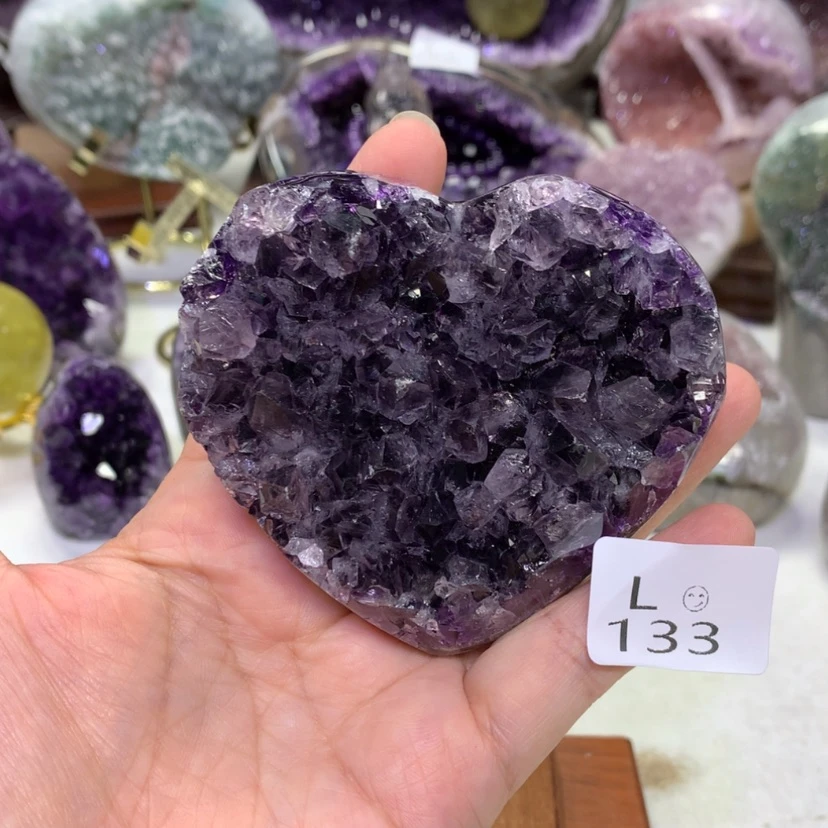 【闪购商品】水晶摆件未镶嵌天然紫水晶