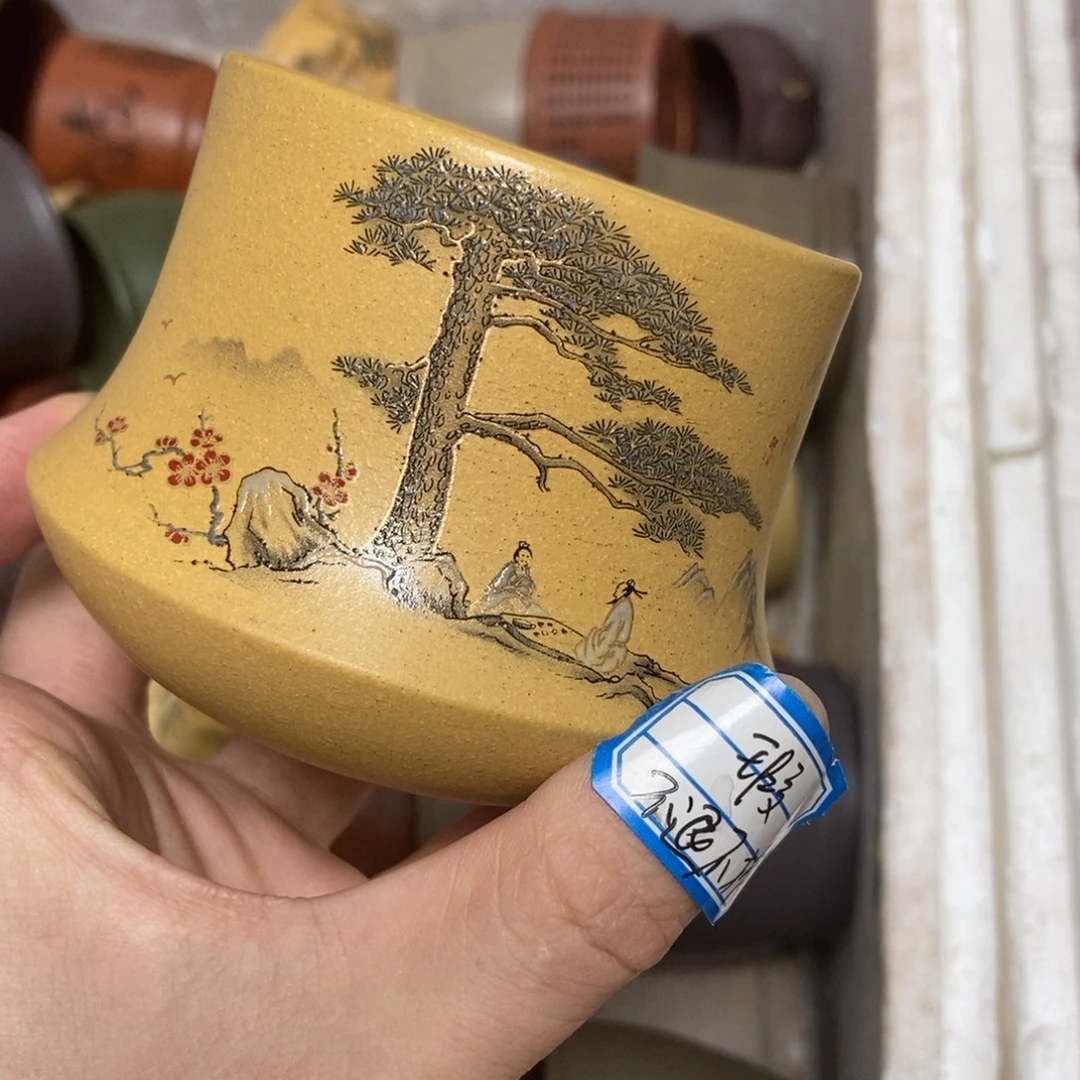 茶杯紫砂瑕疵不退不换