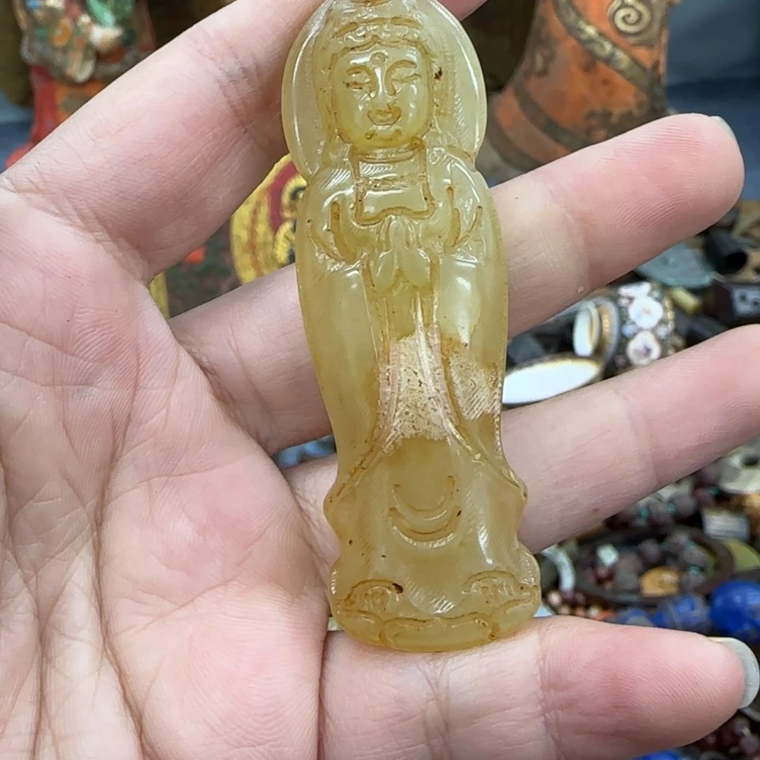 未镶嵌和田玉（糖玉）挂件