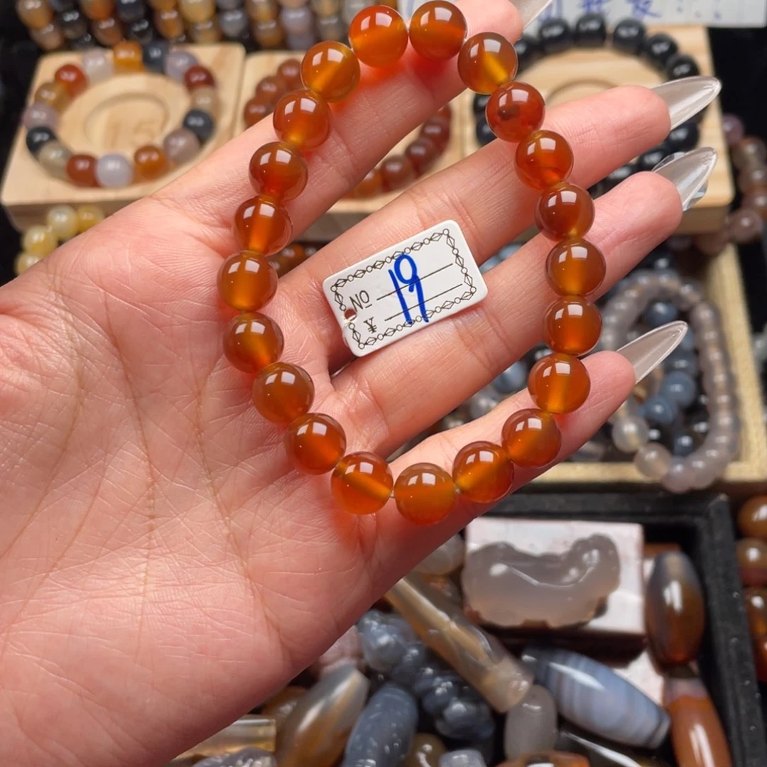 玛瑙/玉髓未镶嵌手链