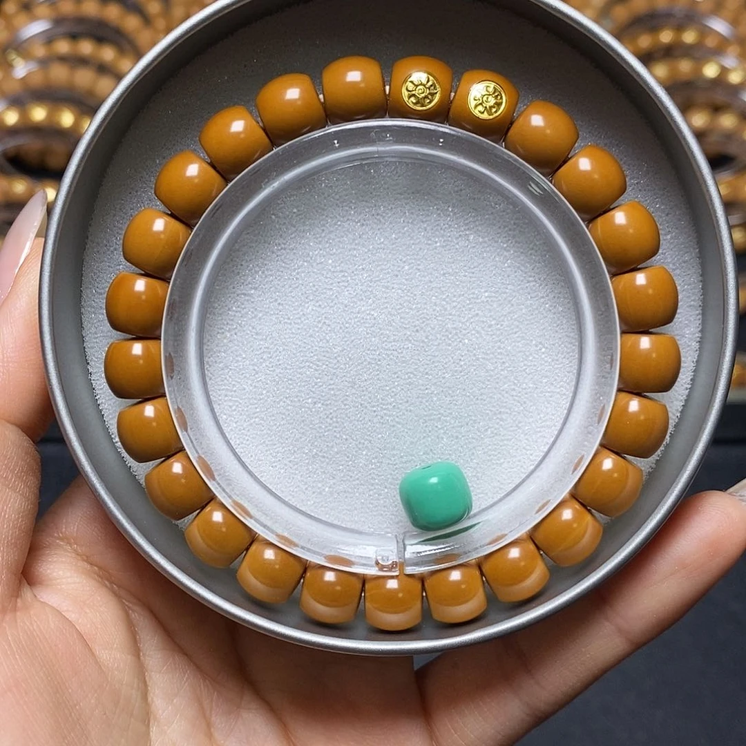 猴头核桃手串双标18K高配毕业直切尺寸9+全品单号371号