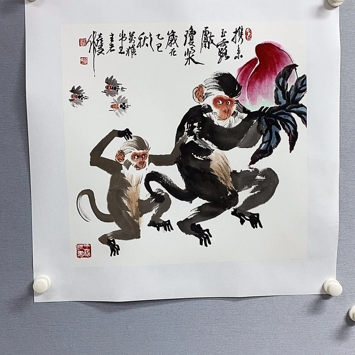 国画亲笔手绘原创
