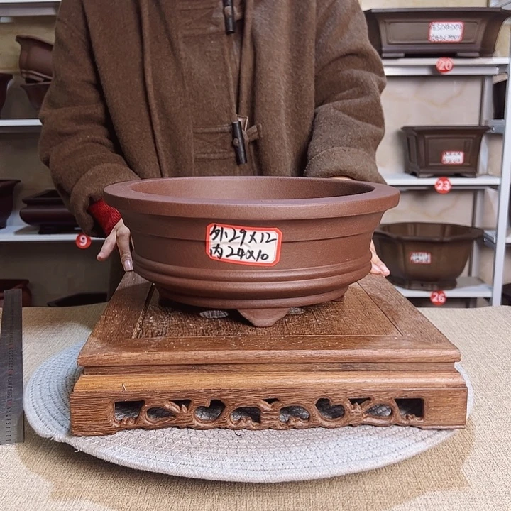 紫砂花盆紫砂花盆