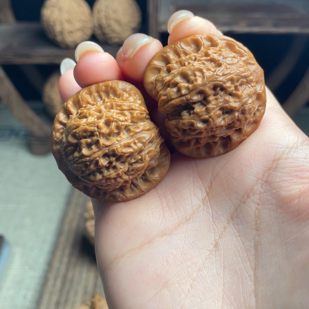 子***.吊坠文玩核桃血麒麟36 打底精配