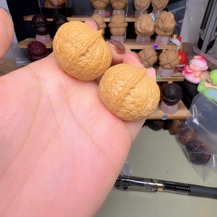 吊坠文玩核桃102号车34尺寸招财进宝