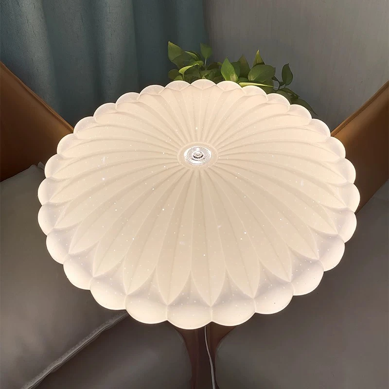 奶油风卧室吸顶灯创意简约主卧室儿童房北欧房间餐厅个性中山灯具