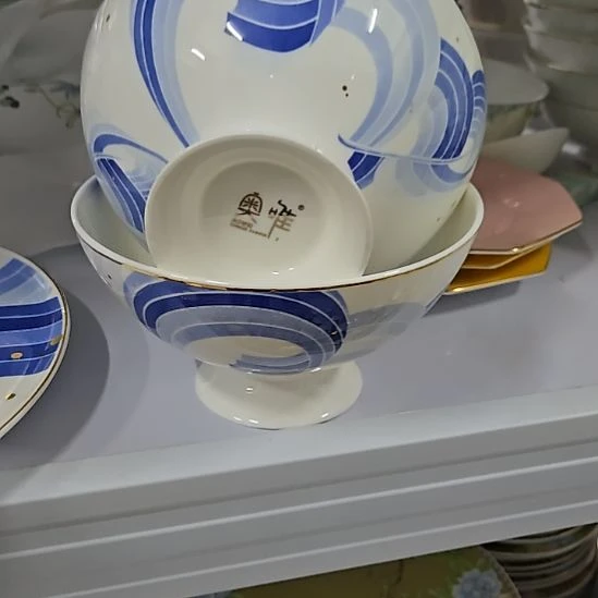 瓷片奥维6寸2个面碗66666666