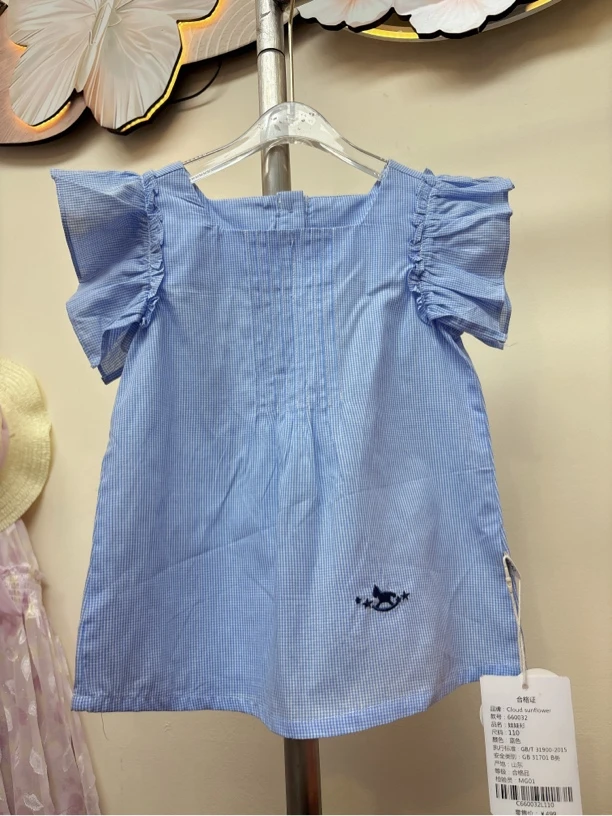 155哈哈家夏款女童洋气高品质库洛米洛丽塔儿童公主裙