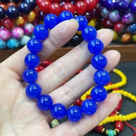 玛瑙未镶嵌手饰无极之蓝12