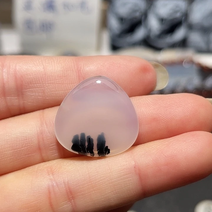 玛瑙/玉髓未镶嵌吊坠(不含链)
