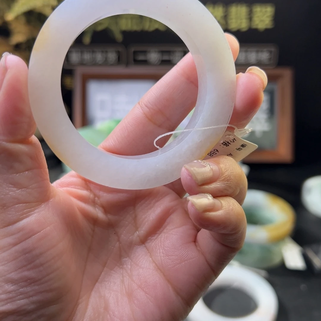 D****定制翡翠未镶嵌翡翠手镯翡翠翡翠