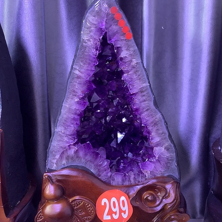 未镶嵌紫晶大型摆件(非配饰)妞妞