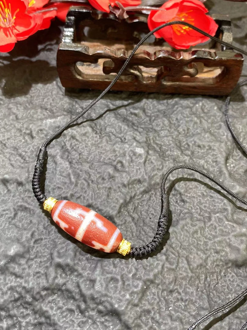 （红肉无界）玛瑙项链F1247