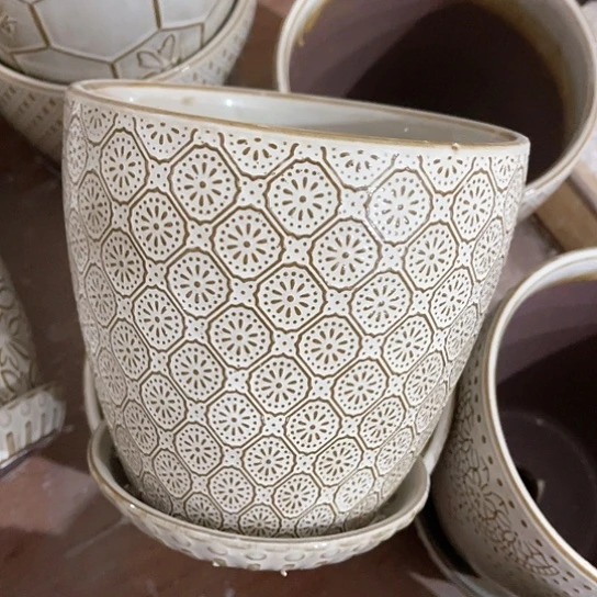 陶瓷外贸尾货多肉绿植陶瓷花盆