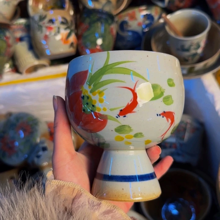 瓷片景德镇陶瓷手工手绘