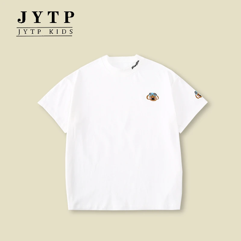 夏季新款女童条纹短袖休闲宽松洋气舒适中大童T恤zb5603简约童品