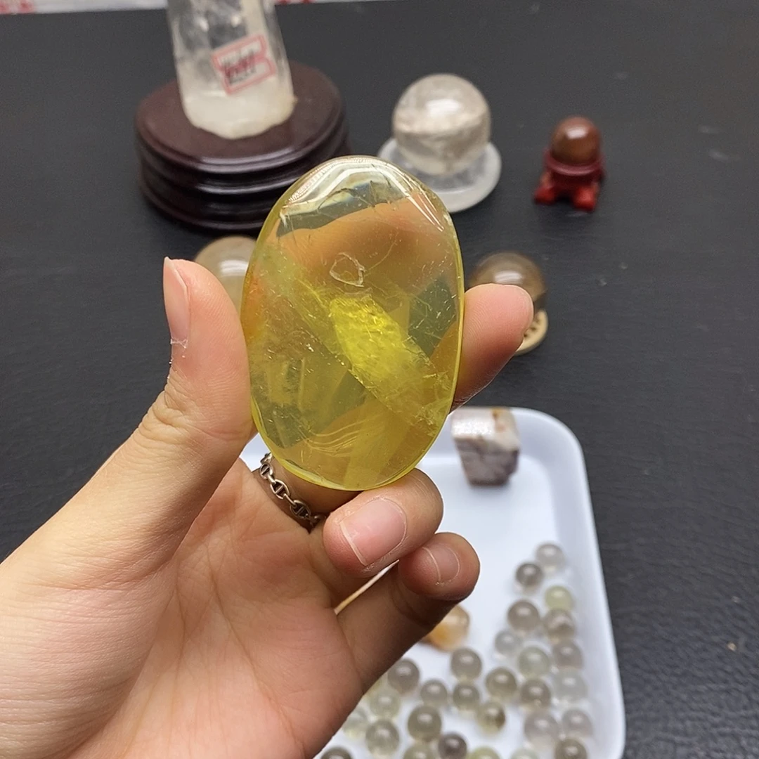 未镶嵌珠宝半成品水晶114水晶石