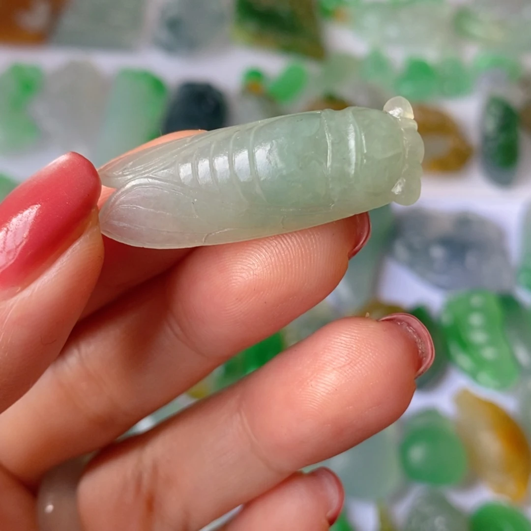 定制翡翠未镶嵌一鸣惊人