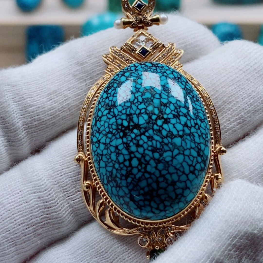 未镶嵌绿松石绿松石