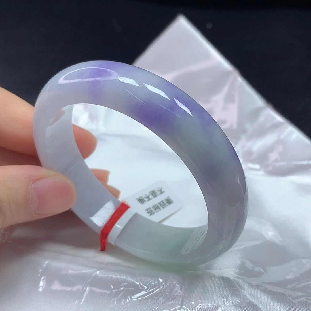 翡翠未镶嵌手镯58.5