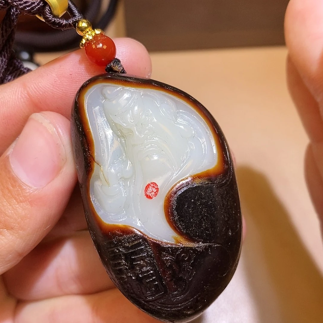 和田玉颈饰未镶嵌L8