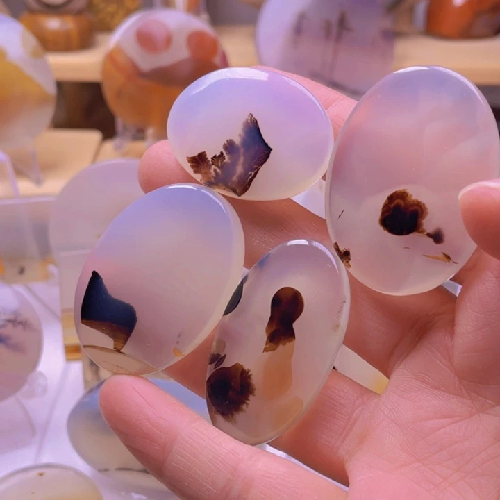 玛瑙/玉髓未镶嵌吊坠(不含链)