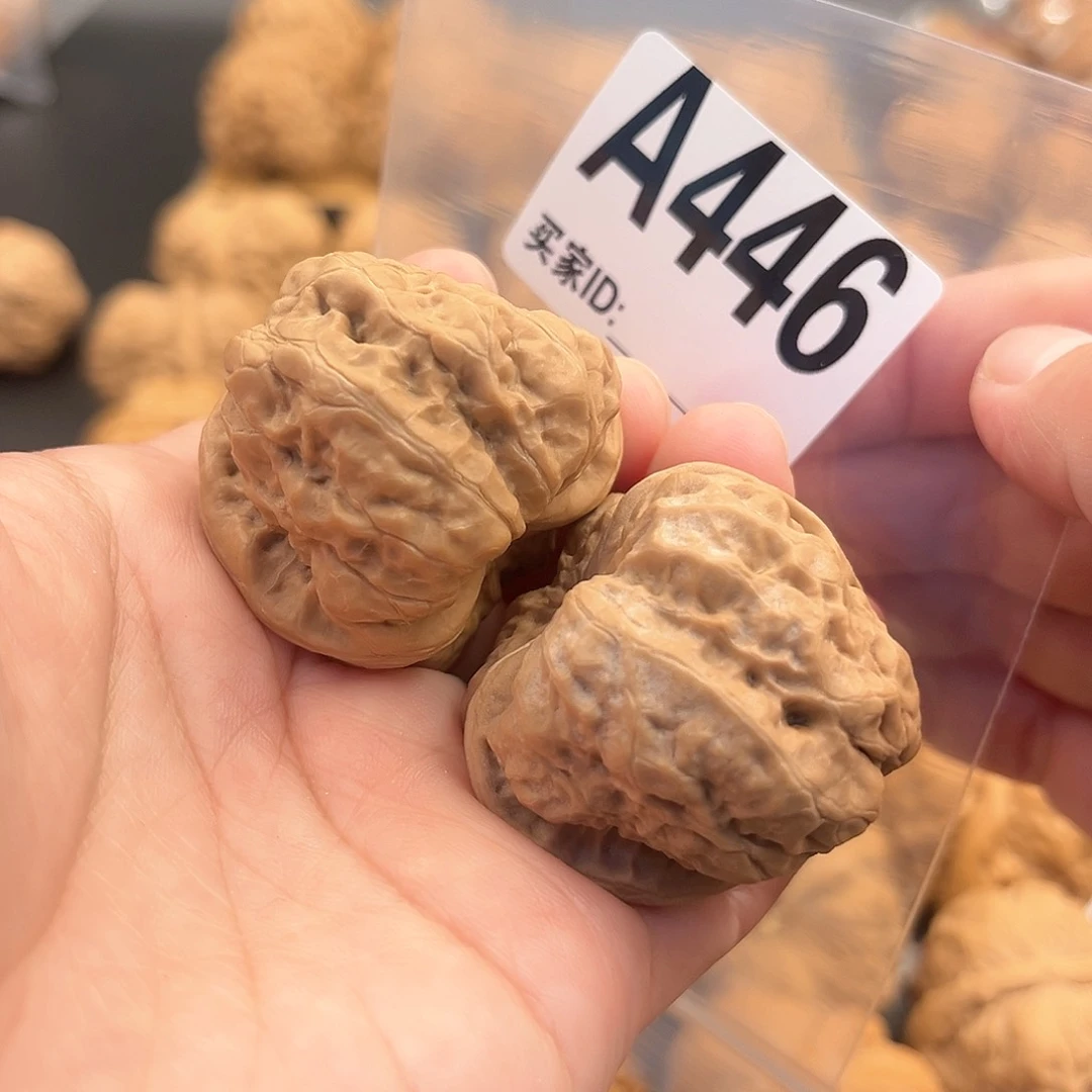 文玩核桃把件蛙蛙全品39肚42