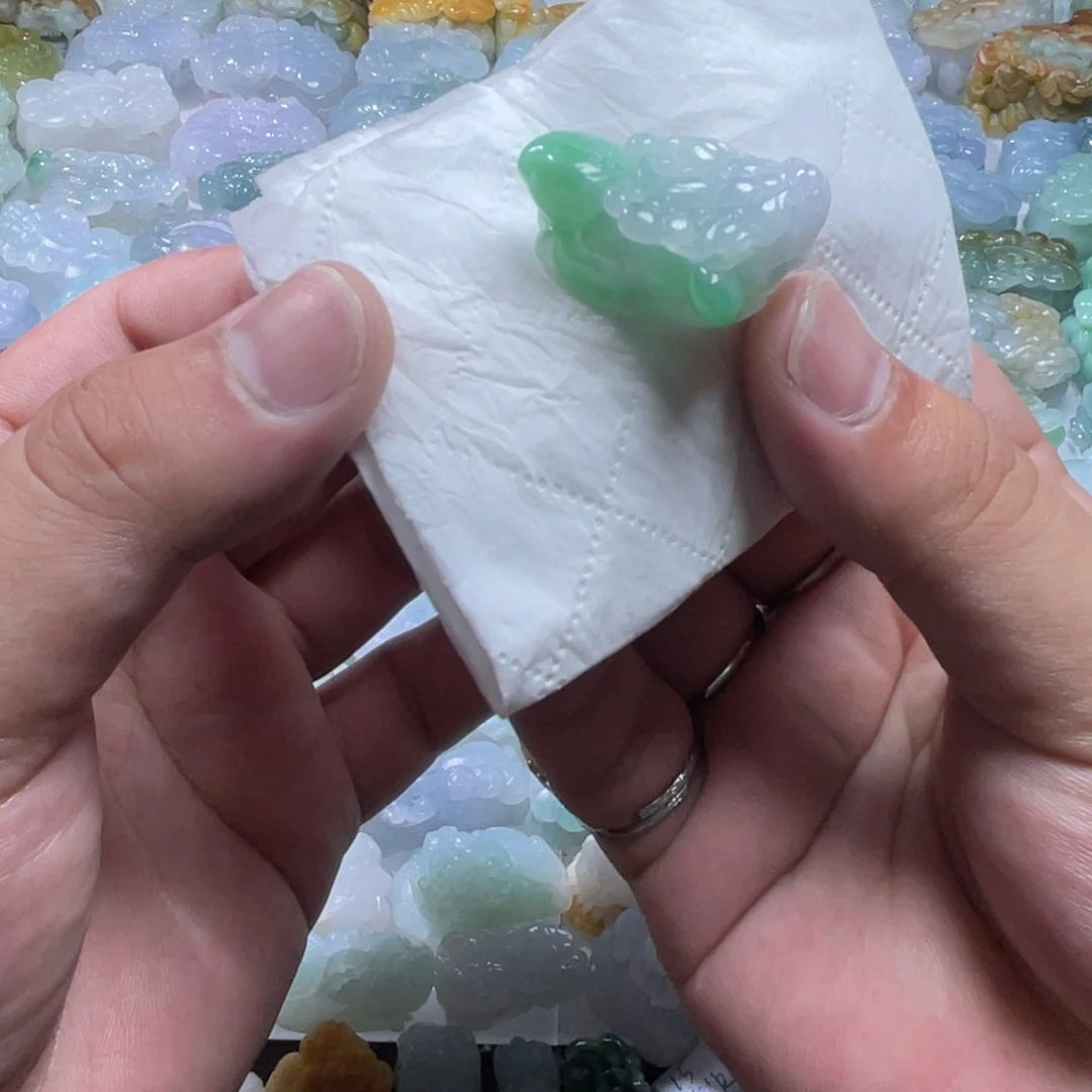 定制翡翠未镶嵌天然