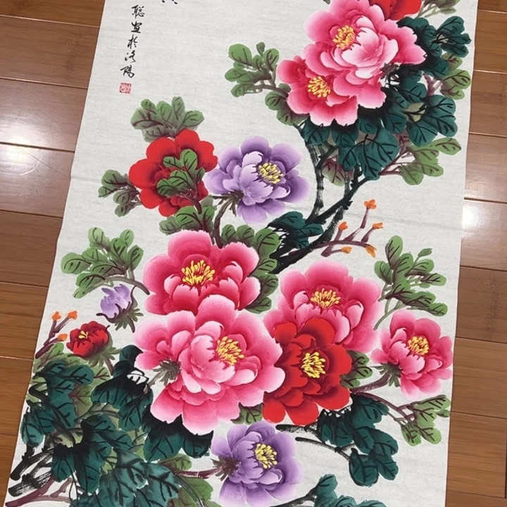 国画纯手绘手工国画作品福利价格138/68