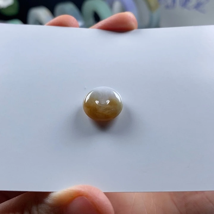 翡翠未镶嵌颈饰翡翠平安扣