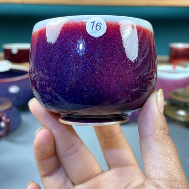 瓷片纯手工制作……微微瑕