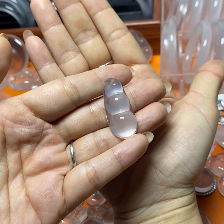 思***思颈饰未镶嵌石英质玉豆子
