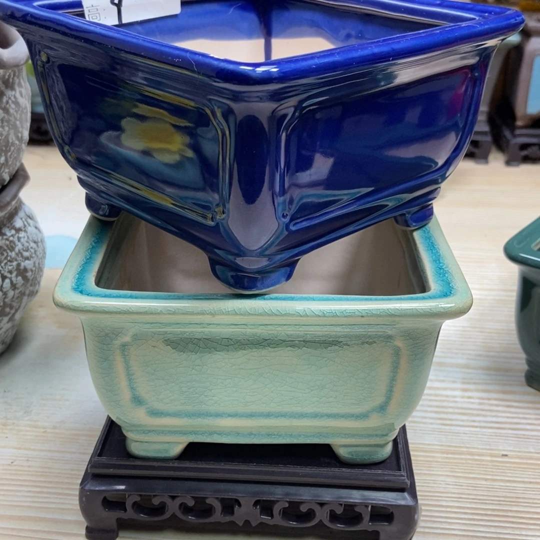 瓷片陶瓷花盆陶瓷艺术