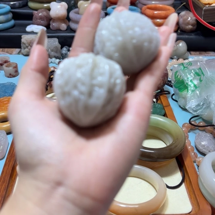 石英岩玉合金手链