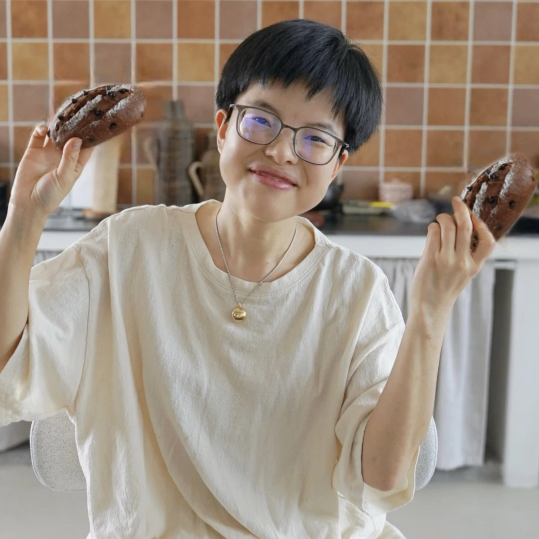 什小满巧克力面包