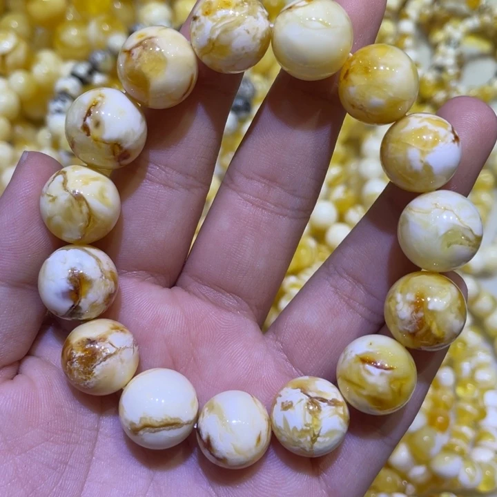 蜜蜡未镶嵌珠宝奇石14.5m