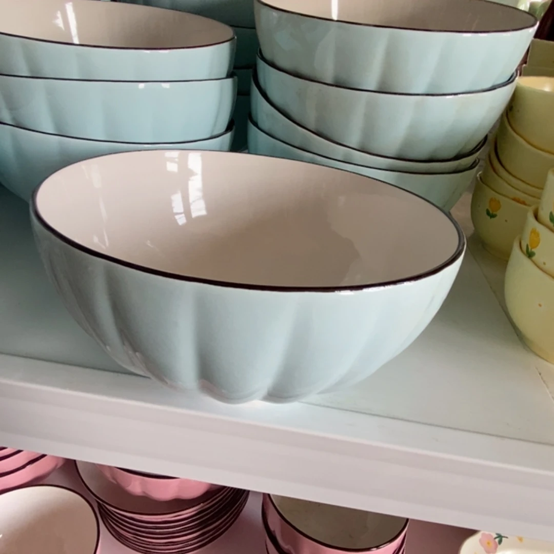 瓷八寸大汤盘一个不退不换