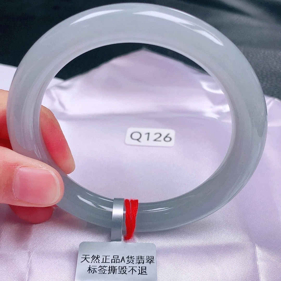 翡翠未镶嵌手镯缅甸天然a货翡翠手镯