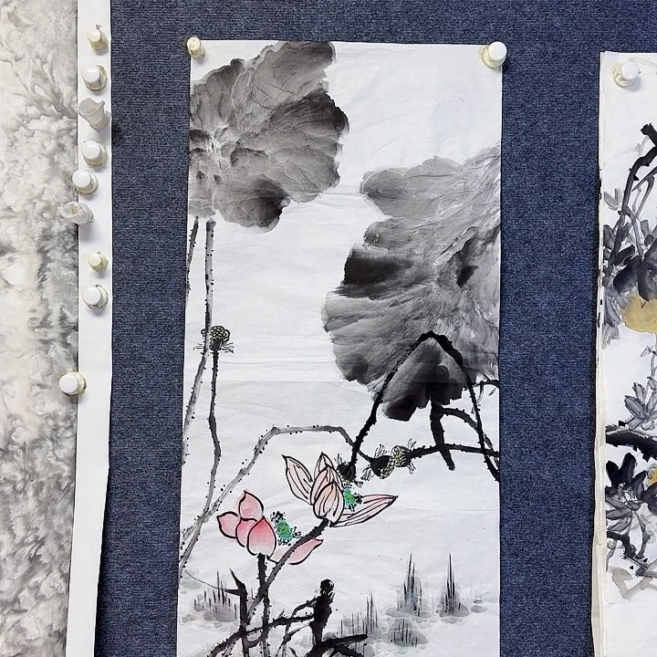 国画国画花鸟画三尺100/50