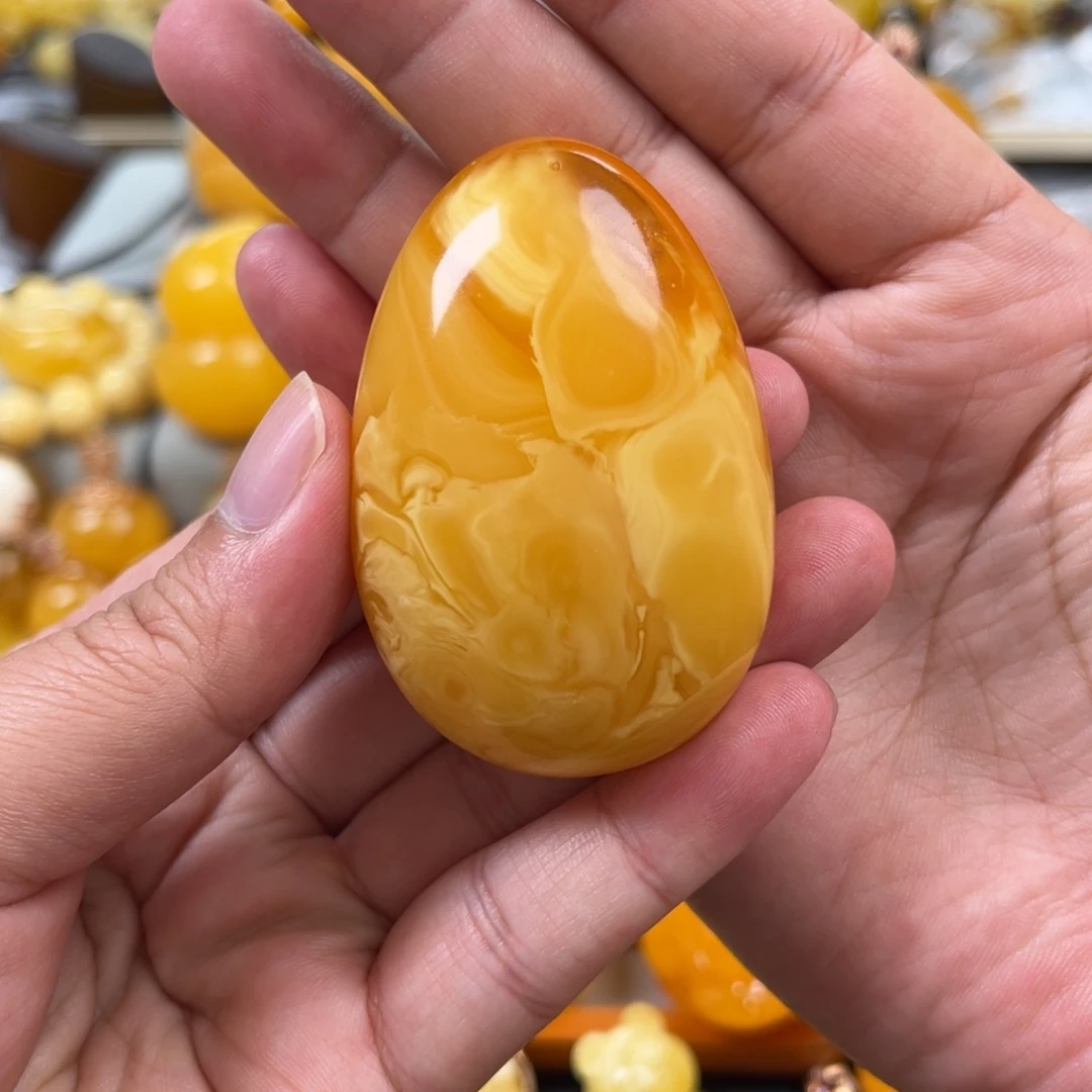 蜜蜡未镶嵌珠宝奇石小*巴