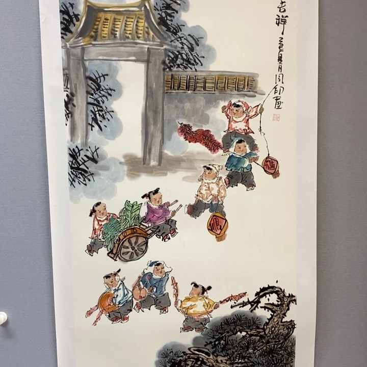 国画亲笔手绘原创