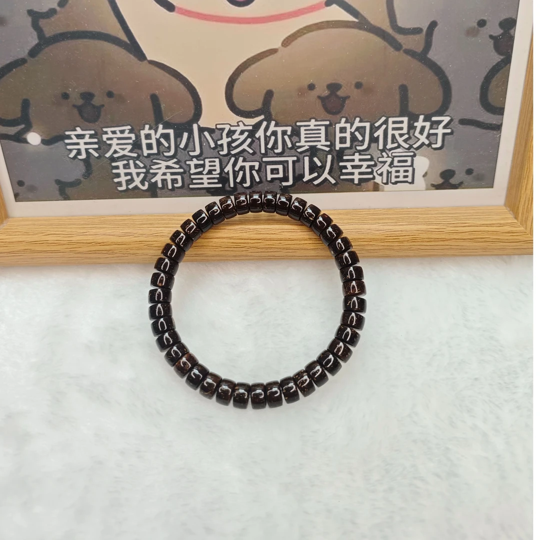 Y001-原生态椰蒂手串8*5mm