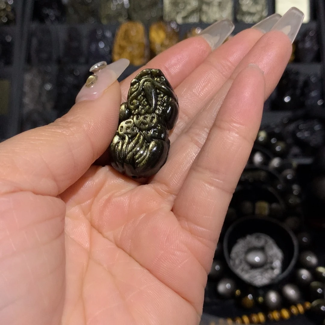 未镶嵌黑曜岩手链酒****4