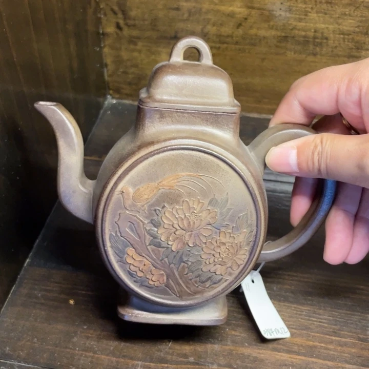 蚩***尤茶壶紫砂宜兴紫砂壶