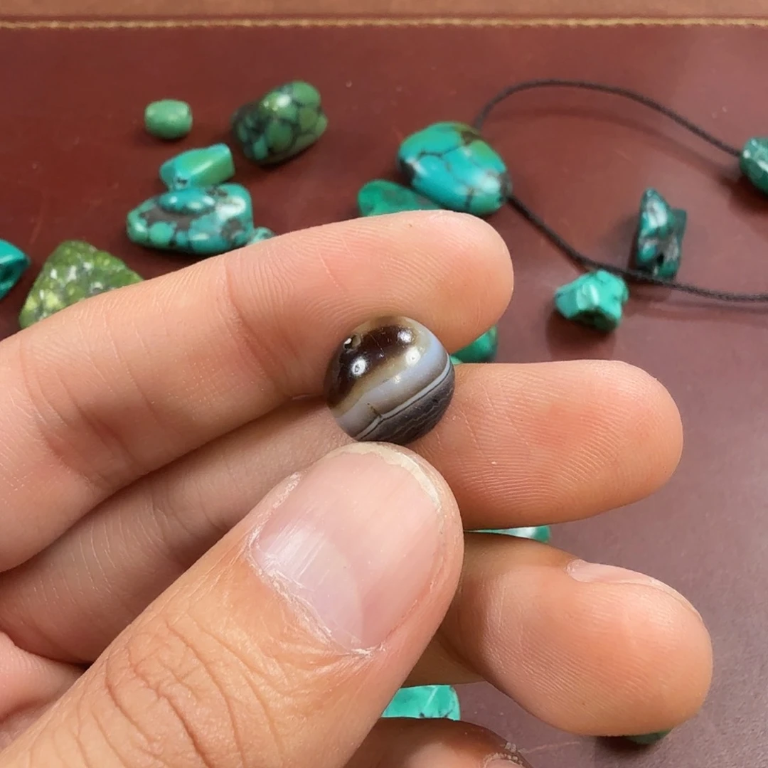 大理石磁石老缠丝药师珠多样性发货1